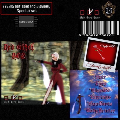 **JK**Red witch BOX