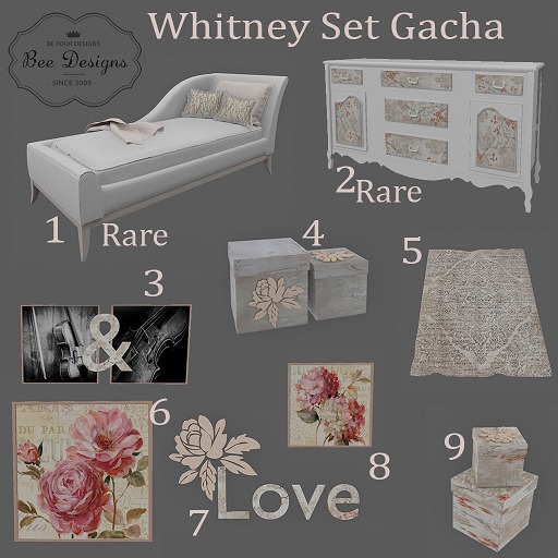 Bee Designs Whitney Set Gacha 8