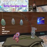 Spring Easter Vase gives flower-Bag