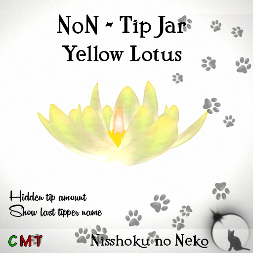 NoN - Lotus Yellow TIPJAR