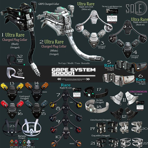 Common 28 :::SOLE::: GRPE - Harness EX (Yel) (Unrig)