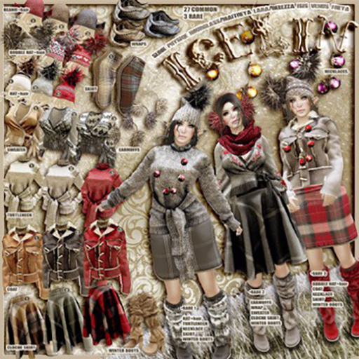 !gO! Icelyn Bobble Hat&hair - Brown