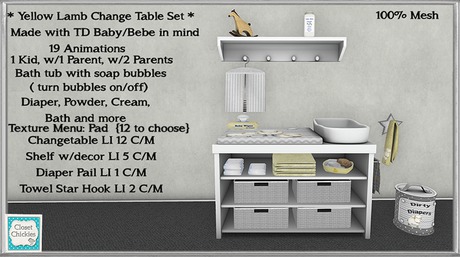 bebe change table