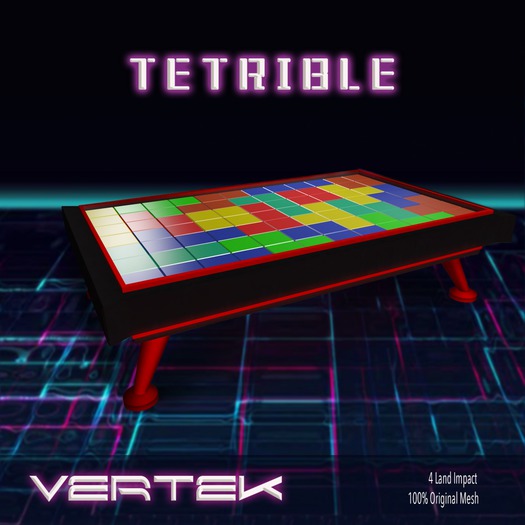 VERTEK -  Tetrible Black&Red (UNPACKER)