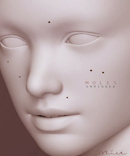 {miu.} Customizable Mesh Moles (Universal)
