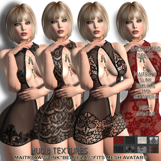 ENCHANTED DRESS WITH HUD