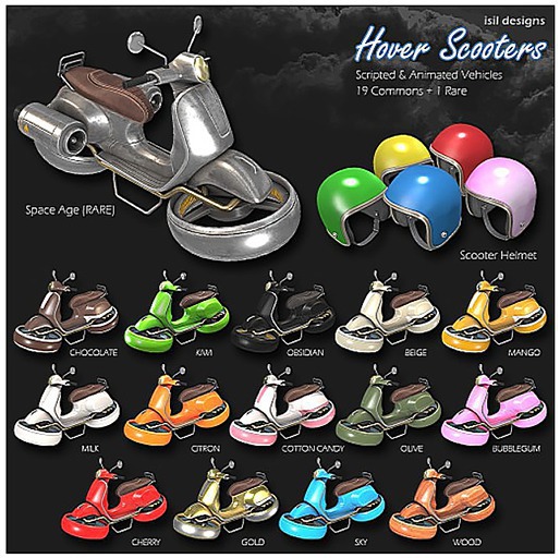 ~isil~ Hoverscooter - Cherry COMMON