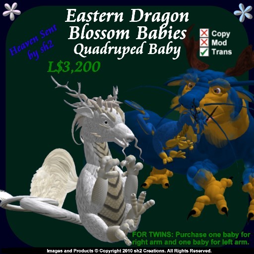 sh2 Eastern Dragon Quad Blossom Baby v2.0