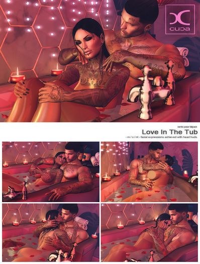 [..::CuCa Designs::..] Love In The Tub - FATPACK (unpacked)