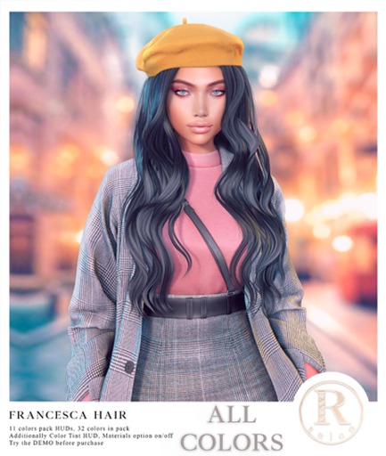 RAMA.SALON - Francesca Hair 'ALL COLORS'
