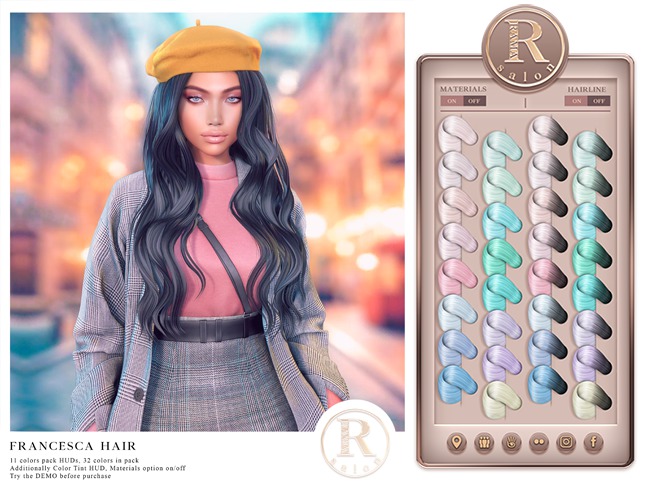 RAMA.SALON - Francesca Hair 'Pastels Colorant'