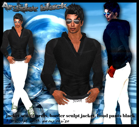 Outfit Men Argider Black