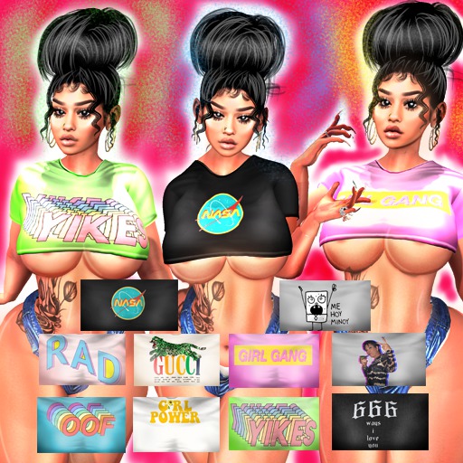 Amora-Half Tee Pack!