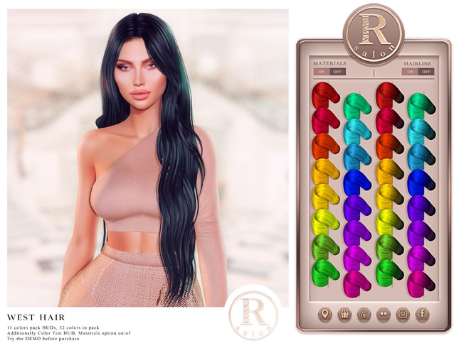 RAMA.SALON - West Hair 'Neons Colorant'