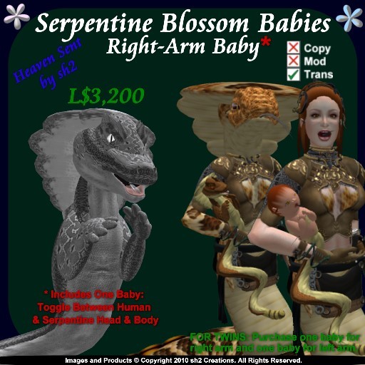 sh2 Serpentine Blossom Baby Right v2.0
