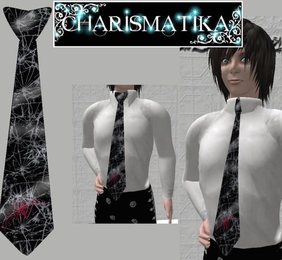 *Charismatika* Bound- Necktie - Spider webs