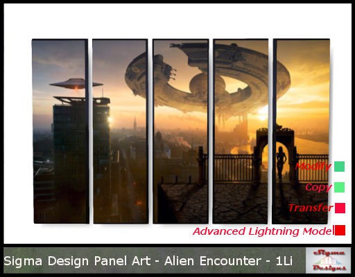 Sigma Design - Panel Art - Alien Encounter