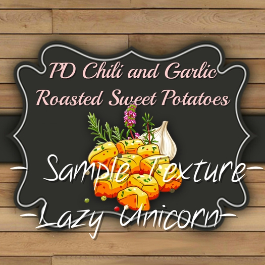 PD Chili and Garlic Roasted Sweet Potatoes