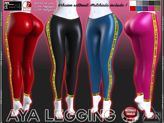 [AdN] demo AYA LEGGINGS (maitreya slink)
