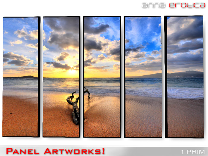 Anna Erotica - Panel Art - Bay View (box)