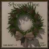 Rustic Pine Cone Wreath Af