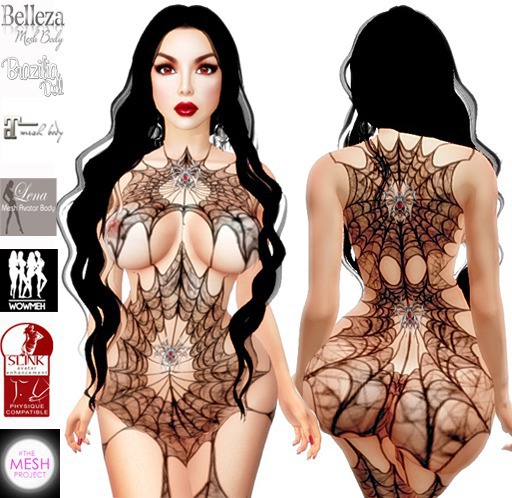 *SL CAT* Bodysuit Spider ♥