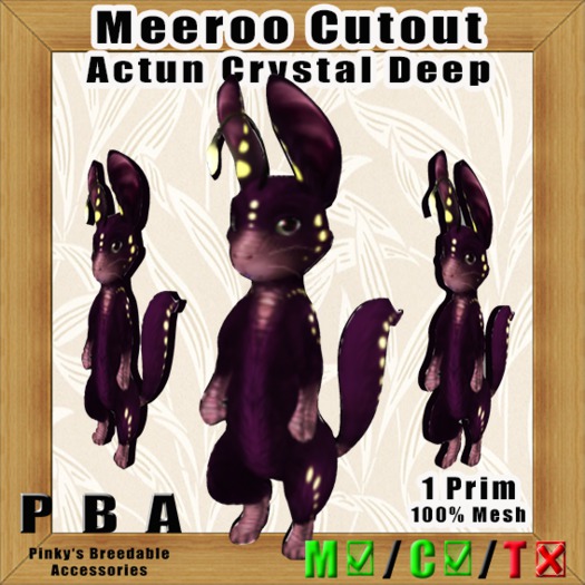 Meeroo Cutout Actun Crystal Deep (Mesh)