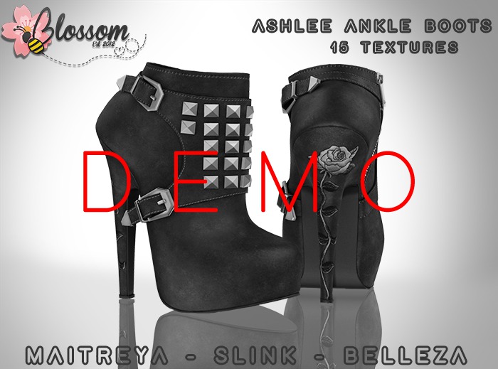 ::BLOSSOM:: Ashlee Ankle Boots [DEMO]