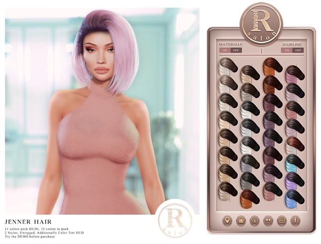 RAMA.SALON - Jenner Hair 'Balayage'