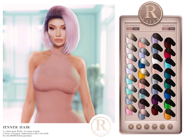 RAMA.SALON - Jenner Hair 'Color Ombre'