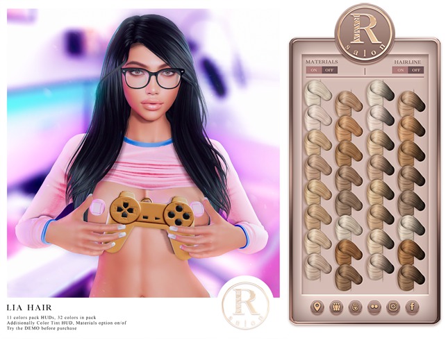 RAMA.SALON - Lia Hair 'Blondes Colorant'