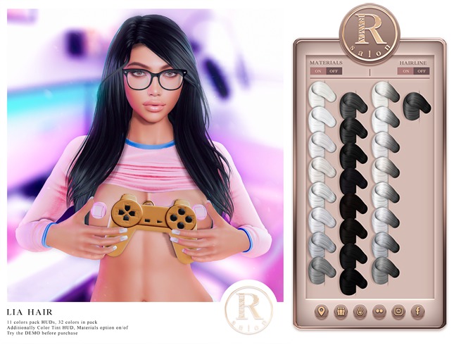 RAMA.SALON - Lia Hair 'Grayscales Colorant'