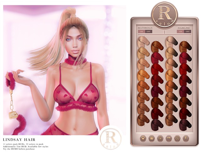 RAMA.SALON - Lindsay Hair 'Gingers Colorant'