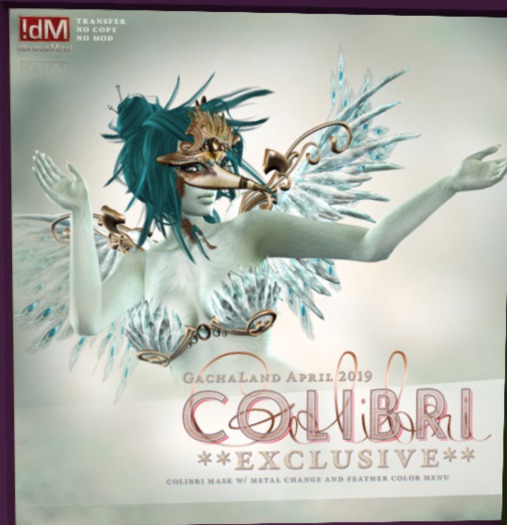 !dM Colibri **GACHALAND EXCLUSIVE** (BOX)