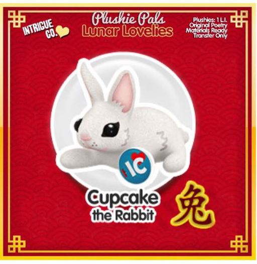 Intrigue Co. - Plushie Pals: Cupcake the Rabbit