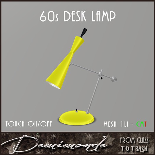 [CYN] 60s Desk Lamp