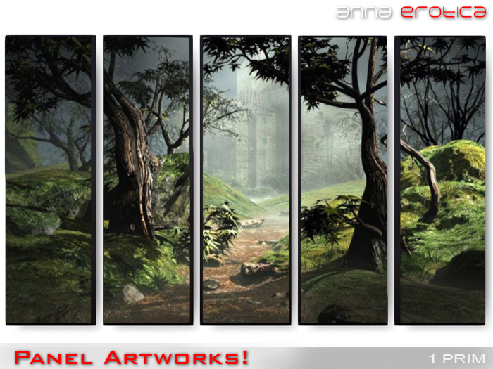 Anna Erotica - Panel Art - Ramparts (box)