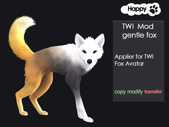 Happy Paw - TWI Mod gentle fox
