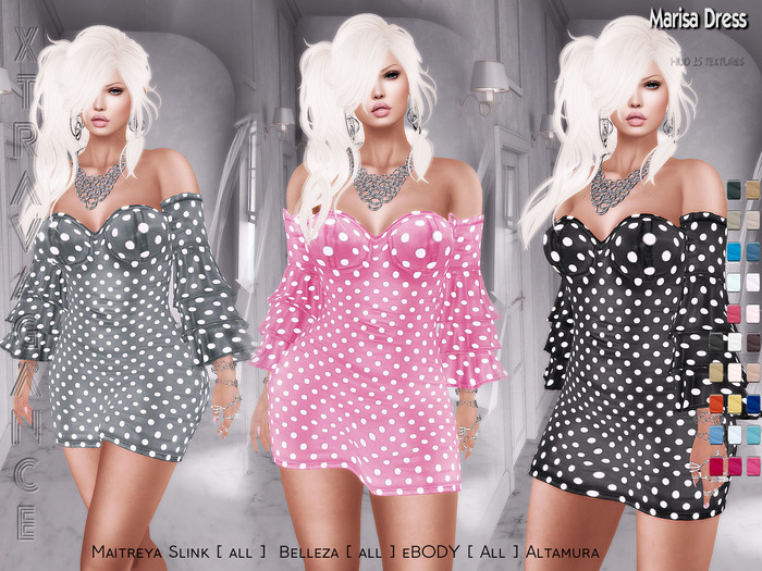 ::XT:: - Marisa Dress Dots
