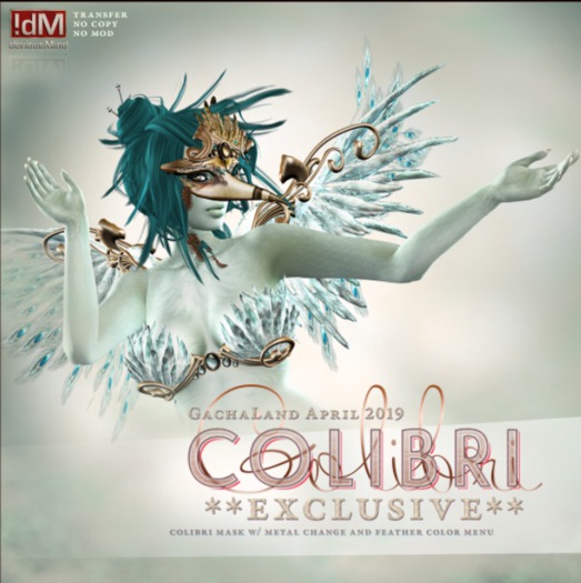 !dM Colibri **GACHALAND EXCLUSIVE** (BOX)