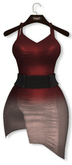 [[ Masoom ]] Gianni Dress- Ombre Red- ADD