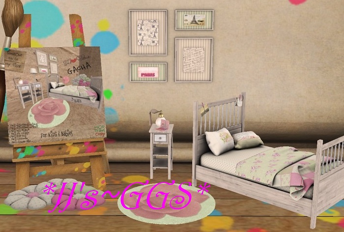 SSMS-#3.Paris Bed boxed RARE