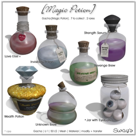 Sway's [Magic Potion] Unknown Brew