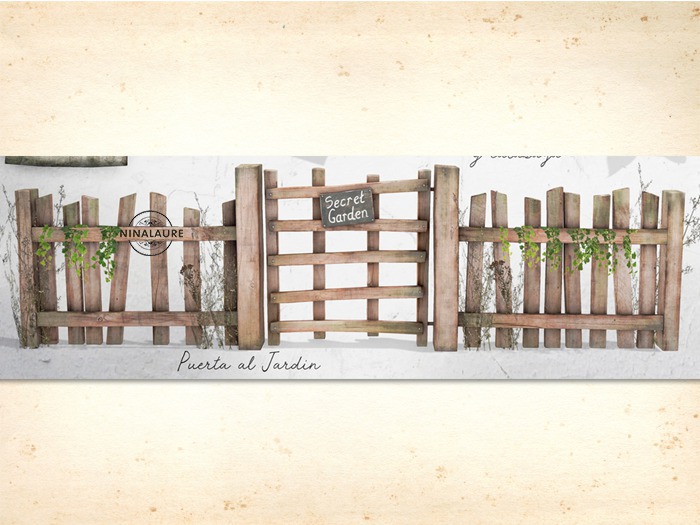 ionic : Puerta al jardin