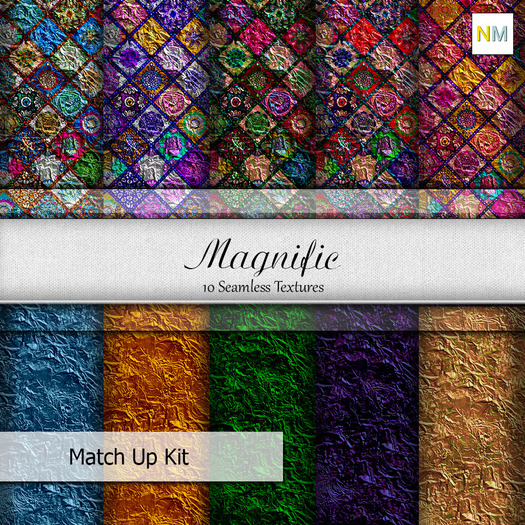 Magnific Matchup Kit 10 Seamless Textures NM