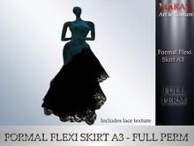 Formal Flexi Skirt A3-FULL PERM
