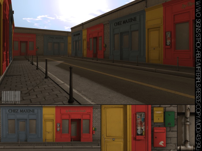 WeArH0uSE [market street] Backdrop/SimFiller