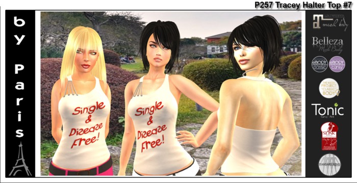 P257 Tracey Halter Top #7