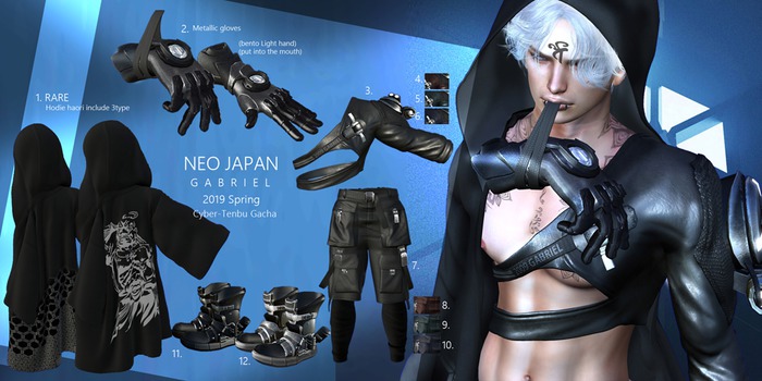 .:GB:: Cyber Tenbu Gacha Full Set RARE 13 COMMON BELLEZA