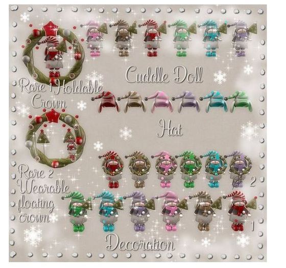 * Lil Winter Bunny * Brown Decoration 2